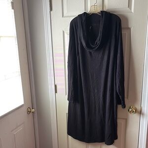 Torrid Black Cowl Neck Long Sleeve Sweater